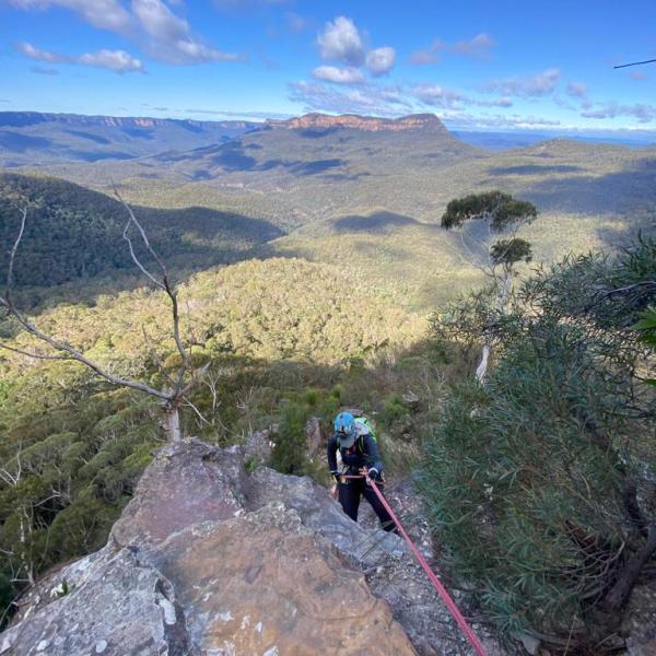 Multi-pitch Abseils in the Blue&nbsp;Mountains
