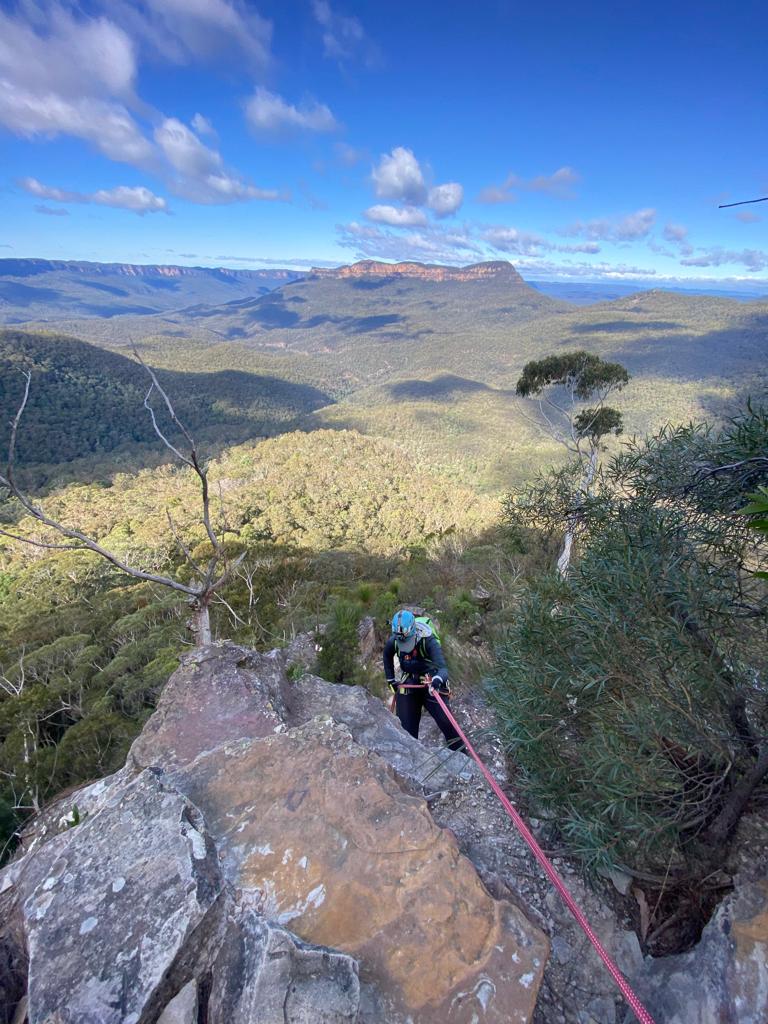 Multi-pitch Abseils in the Blue&nbsp;Mountains